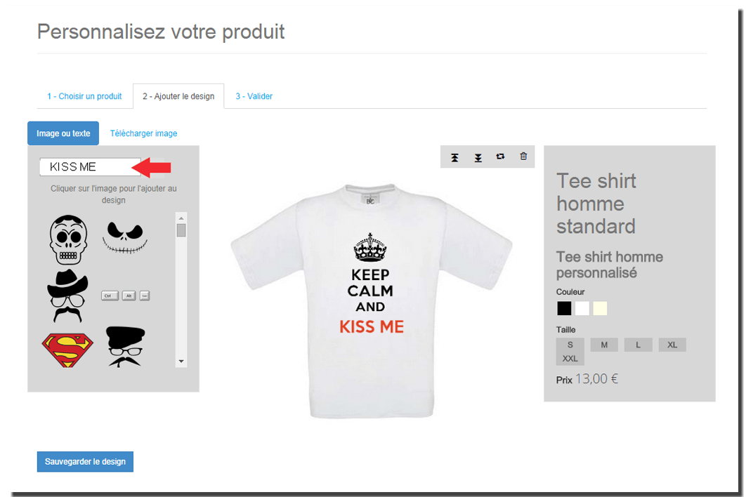 personnalisation t shirt lille